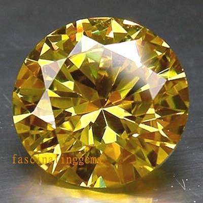 99.85CT HUGE STUNNING YELLOW ROUND ZIRCON