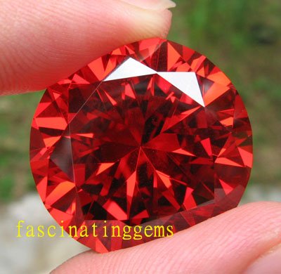 206.65CT HUGE UNBELIEVABLE EXCELLENT RED ROUND ZIRCON
