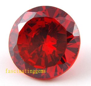 21.65CT BEAUTIFUL STUNNING CIRCULAR RED ZIRCON