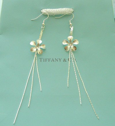 Amazing Sterling new style flower earrings