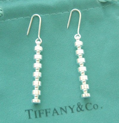 Amazing Sterling new style coloured circle earrings