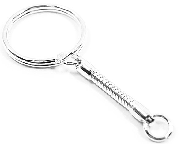 Beautiful Sterling silver key button jewelry