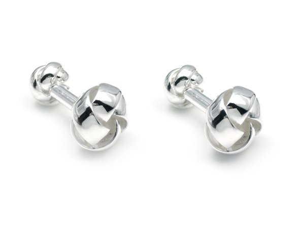 Beautiful Sterling silver cuff button jewelry