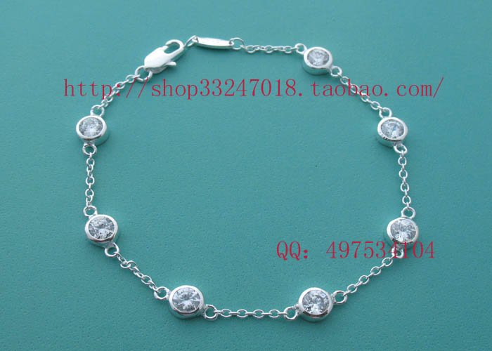 Beautiful 925 Sterling silver seven beads bracelet,new arrival!