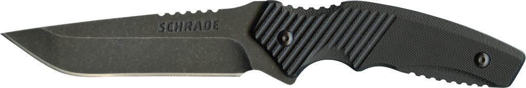 Schrade Knives: Full Tang Tanto Fixed Blade G-10 Handle SCHF25