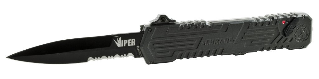 Schrade Viper 3rd Gen. OTF Assisted Opening Knife SCHOTF3BS