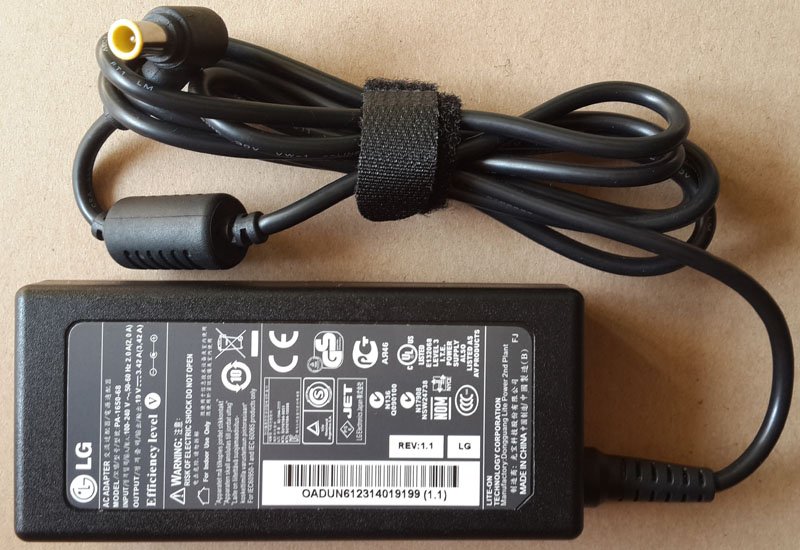 Original LG 19V 3.42A 65W AC Adapter Model PA-1650-68