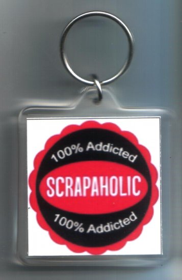 New Scrapbooking keychain