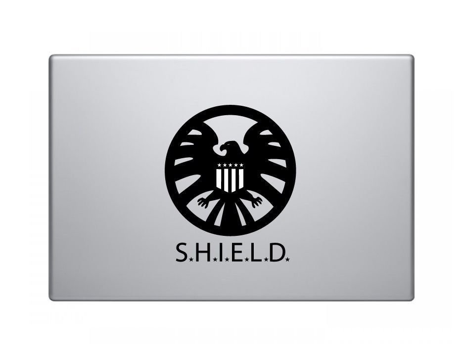 Avenger Shield Vinyl Decal Sticker Apple MacBook Pro Air Mac