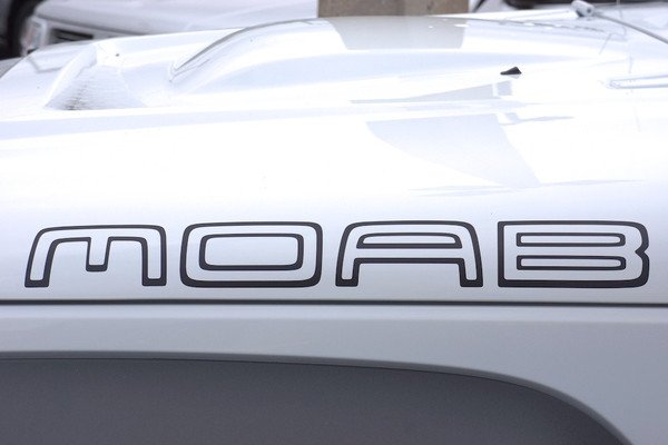 Jeep Wrangler MOAB hood Truck Vinyl Stickers Decals CJ TJ JK 4x4