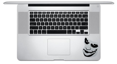 jocker Trackpad Vinyl Decal Sticker Apple MacBook Pro Air Mac