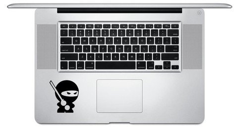 ninja Trackpad Vinyl Decal Sticker Skin Apple MacBook Pro Air Mac 13" inch