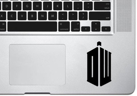 Dr. Who Trackpad Vinyl Decal Sticker Skin Apple MacBook Pro Air Mac 13" inch