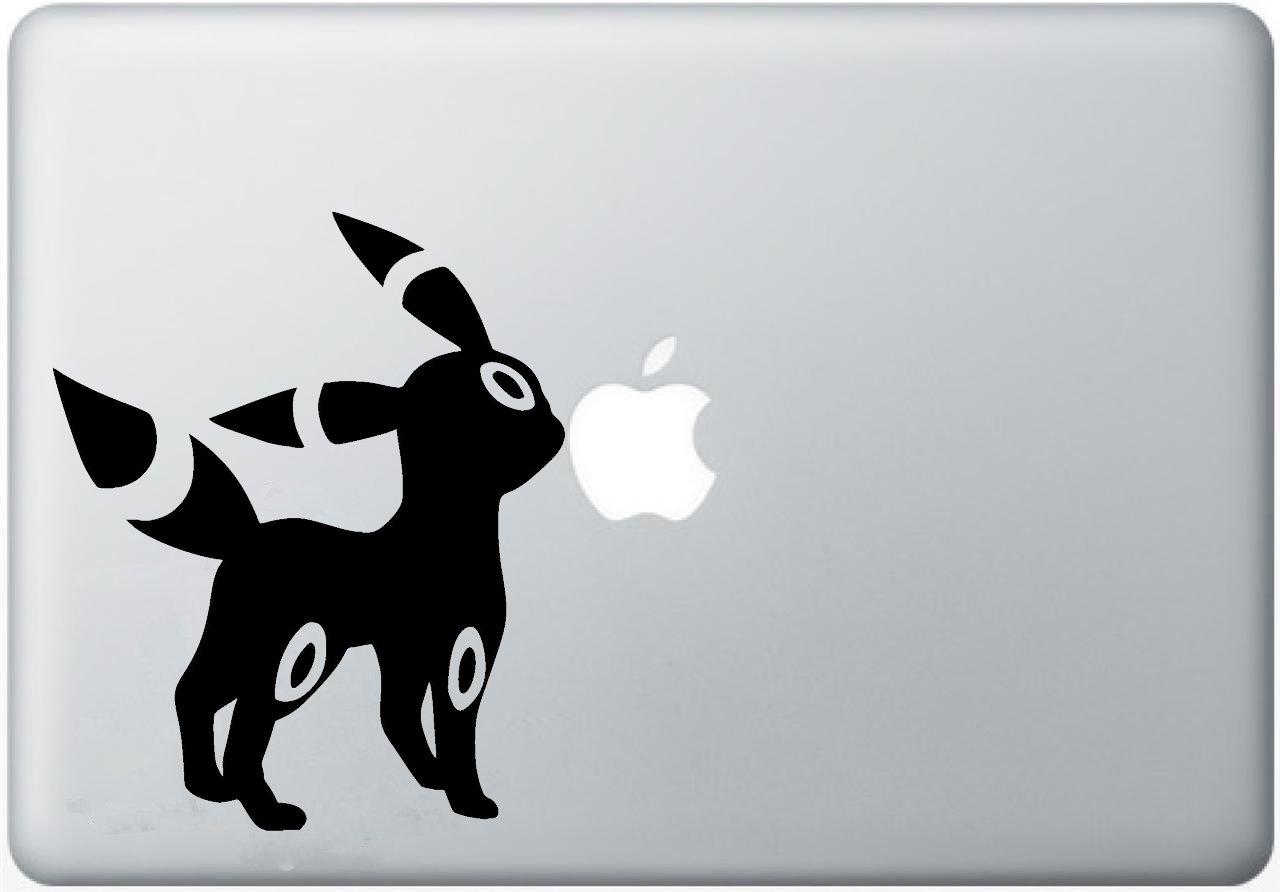 umbreon Vinyl Decal Sticker Skin for Apple MacBook Pro Air Mac 13, 15,