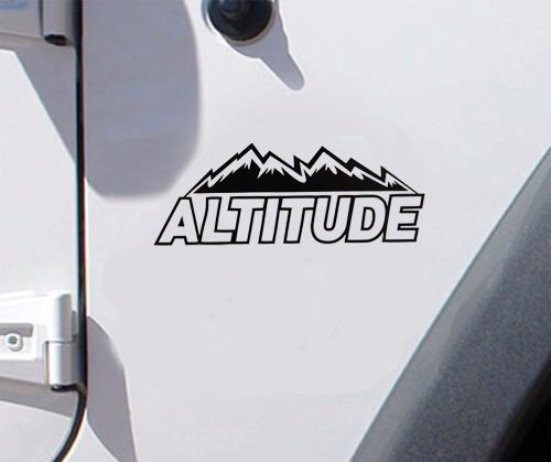 set of jeep altitude decal