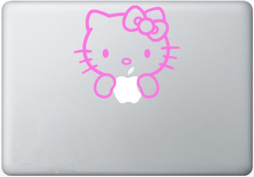 hello kitty Vinyl Decal Sticker Apple MacBook Pro Air Mac