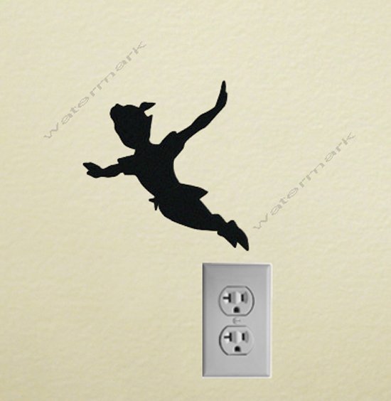 Peter pan Vinyl Decal Sticker for wall