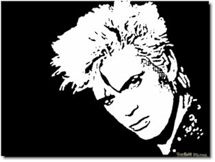 Billy Idol Pop Art Painting