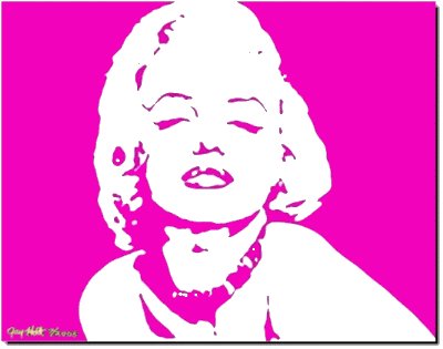Marilyn Monroe Pop Art Painting