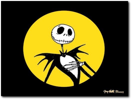 The Nightmare Before Christmas Painting