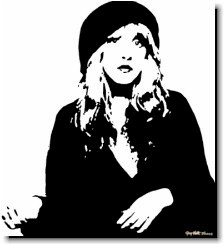 Stevie Nicks Pop Art Painting