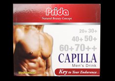 Capilla Men Drink with testosterone enhancers for a better sexual experience and healthy body