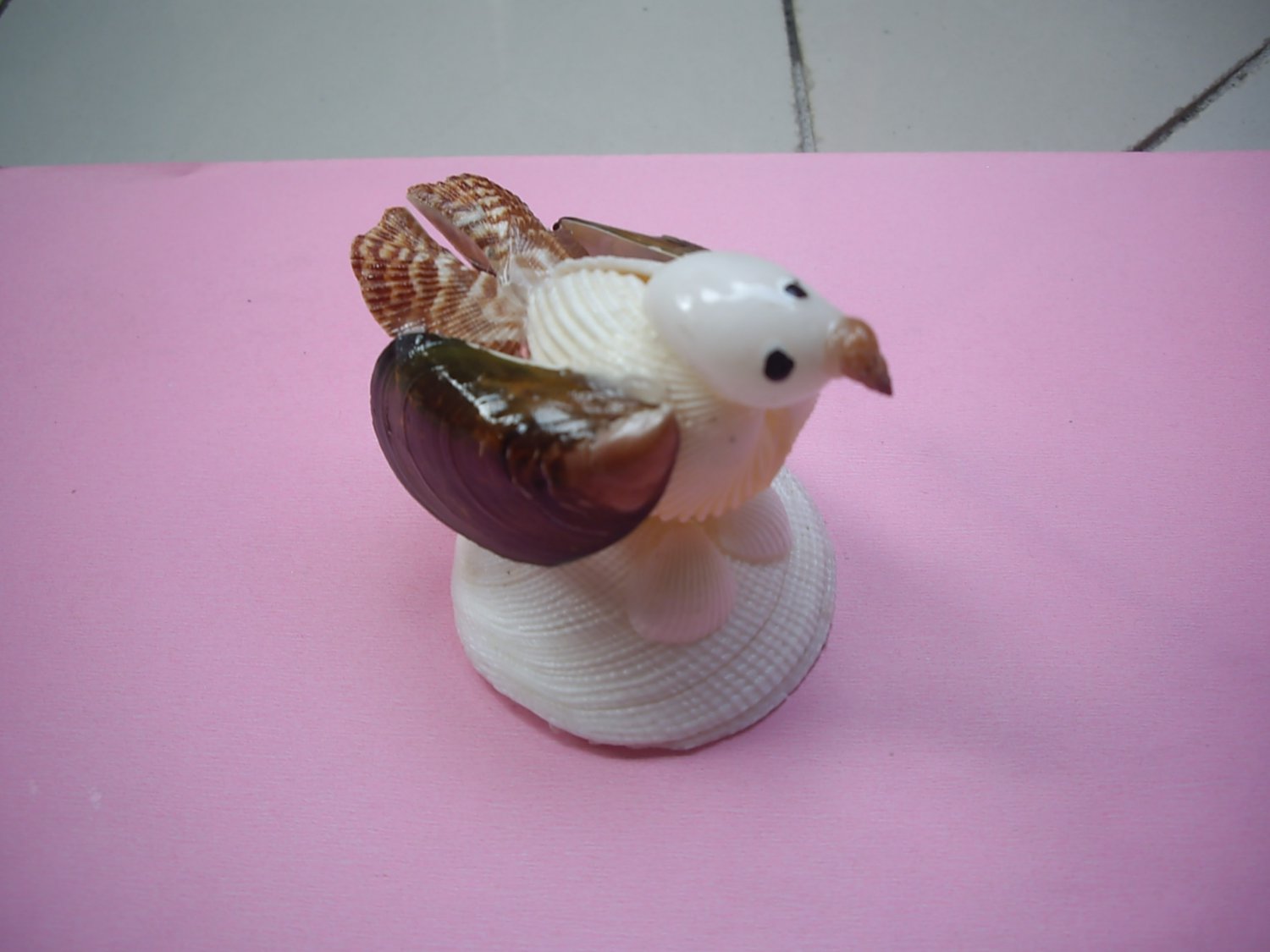 Duck sea shell design,,,7cm.height