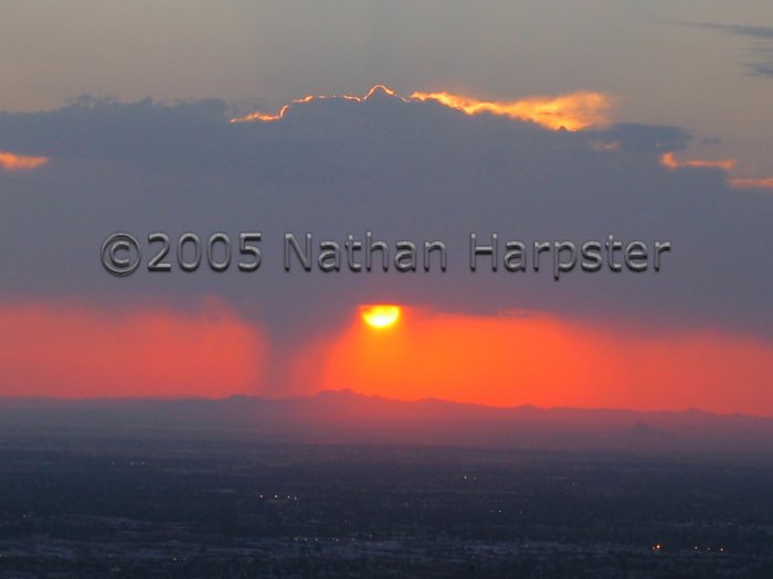 Monsoon Sunset