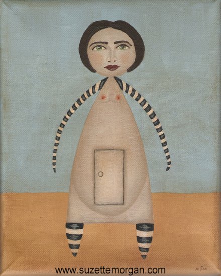 Threshold Of Discernment Print by Suzette M. Morgan