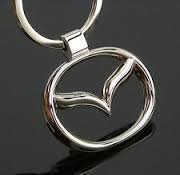 Chrome Mazda Keychain Brand New