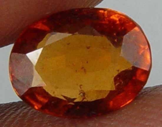 2.15CT 100% Natural Ceylon Hessonite Garnet Loose Gemstone 09102472