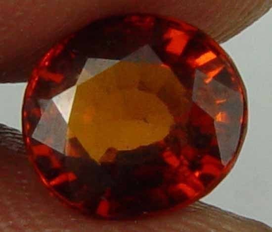 2.00CT 100% Natural Hot Lava Orange Hessonite 09102485