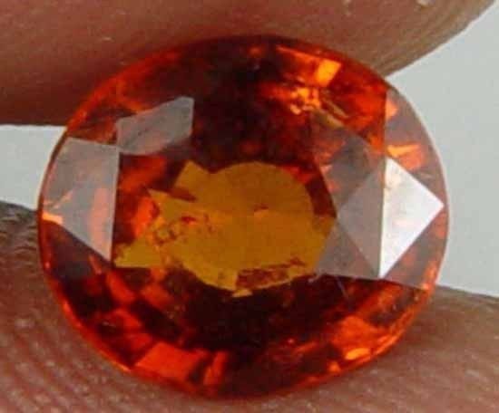 2.15CT 100% Natural Lava Glow Hessonite Garnet 09102495
