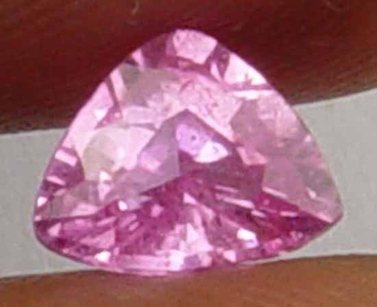 0.80CT Nice Trillion Natural Pink Sapphire 09061318