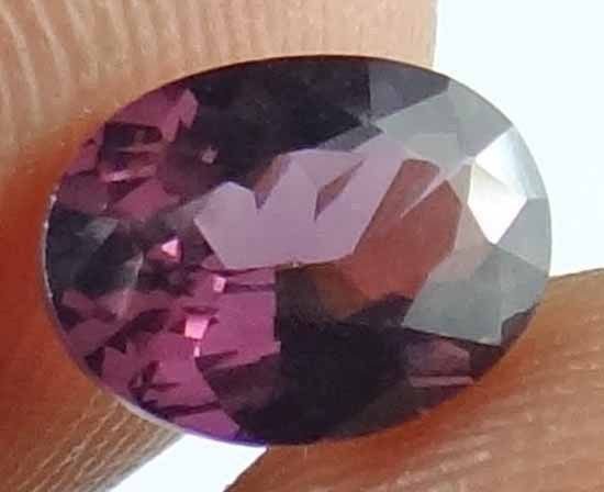 SPINEL Natural 1.4 CT 8.18 X 5.99 MM Maroon Red Color Unheated Gemstone 12111505