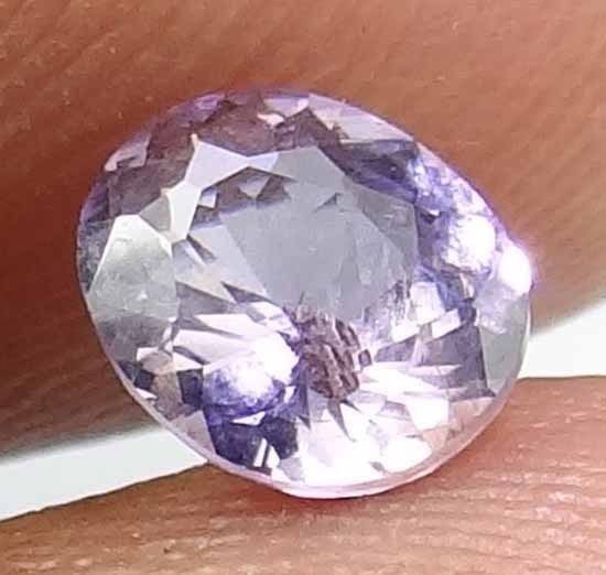 SPINEL Gem Natural 1.00 CT 6.71 X 5.54 MM Gorgeous Lavender Sparkles 12111516