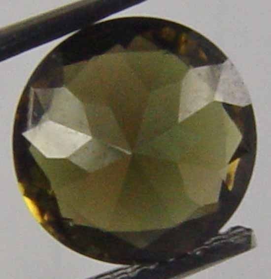 Rare Round Cut Natural Unheated Kornerupine 1.65 Cts Faceted Loose Gem 12012236