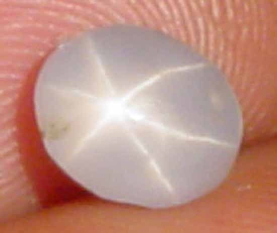 1.35CT 100% Natural Sharp Clean Star Sapphire Loose Cabochon Gem 08100668