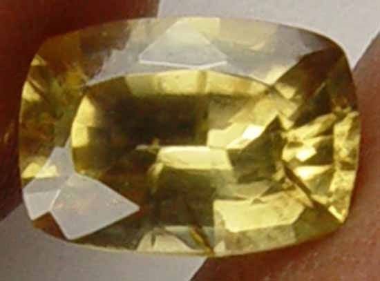 1.95CT Gorgeous Yellow Fire Earth Mined Zircon Loose Gemstone 08071765