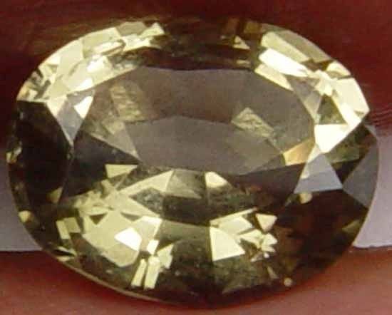 Stunning Yellow Glow Kornerupine Natural Collectors' Gem 1.40 CT 07062648