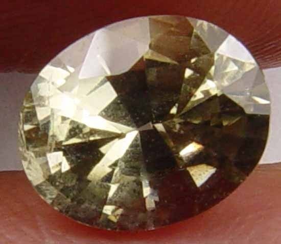 Beautiful Natural Kornerupine Unheated Faceted Gem Sri Lanka 1.65 CT 07062644