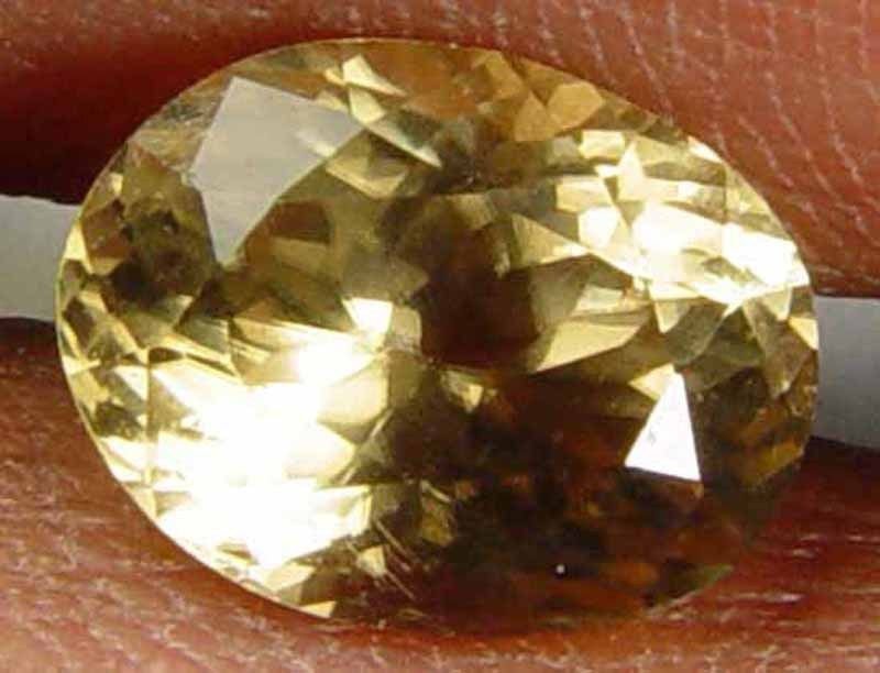 SINHALITE natural 2.95 CT 9.75 X 7.56 MM Ultra rare Well Cut Gemstone 06091909