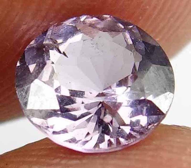 SPINEL Natural 1.10 CT 6.55 MM Nice Light Purple Color Rare Round Gem 12111890
