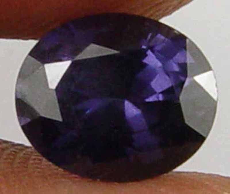 SPINEL Natural 1.80 CT 8.27 X 6.90 MM Deep Purple Loose Ring Stone Gem 10051461
