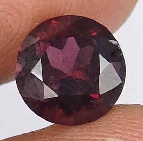SPINEL Natural 3.55 CT 9.20 MM Rare Size Round Cut Red Color Untreated 12112532