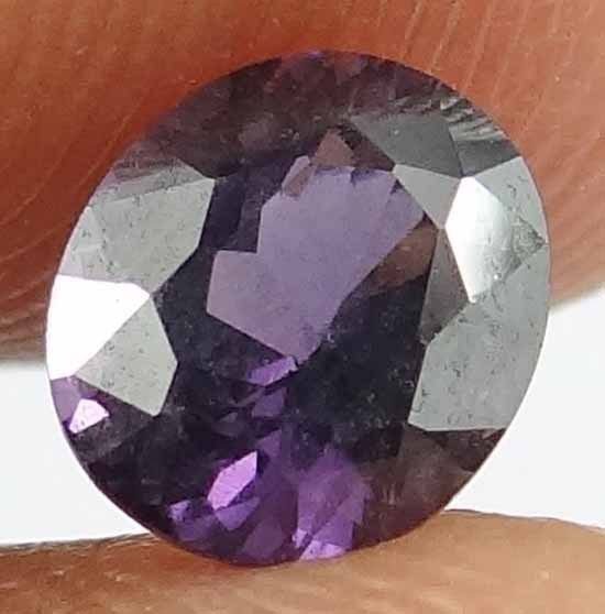 SPINEL Natural 1.15 CT 6.69 X 5.82 MM Nice Color & Luster Untreated Gem 12111582