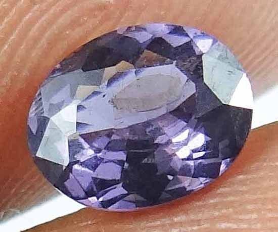 SPINEL Natural 1.15 CT 7.25 X 5.83 MM Purple Color Untreated Gemstone 13021208