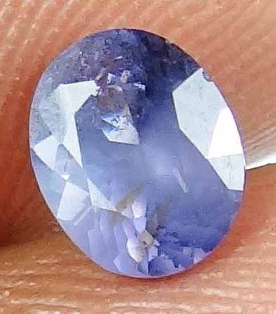 SPINEL Natural 1.1 CT 6.63 X 5.32 MM Cloudy Gem for Study or Collection 13021207