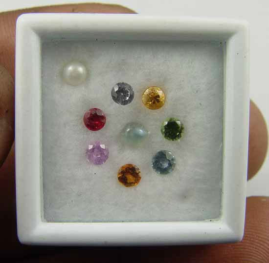 1.25CT Sri Navaratna The 9 Gems for 9 Planets 10081590