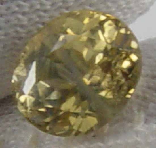 Unheated Natural Chrysoberyl 1.00 Ct 6.19 x 5.29 MM Gemstone 12012537